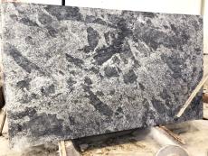 Suministro planchas pulidas 2 cm en granito natural AZUL ARAN D230310RE. Detalle imagen fotografías 
