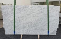 Suministro planchas pulidas 0.8 cm en mármol natural BIANCO GIOIA VENATO 1253. Detalle imagen fotografías 