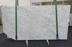 Suministro planchas pulidas 0.8 cm en mármol natural BIANCO GIOIA VENATO 1253. Detalle imagen fotografías 