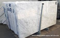 Suministro planchas pulidas 0.8 cm en mármol natural BIANCO VENATO U0304. Detalle imagen fotografías 
