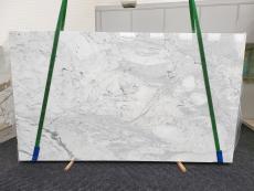 Suministro planchas pulidas 2 cm en mármol natural CALACATTA ARNI 1483. Detalle imagen fotografías 