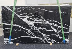 Suministro planchas pulidas 3 cm en mármol natural CALACATTA BLACK 1517. Detalle imagen fotografías 