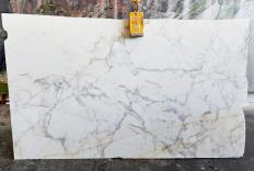 Suministro planchas pulidas 2 cm en mármol natural CALACATTA BORGHINI CL0259. Detalle imagen fotografías 