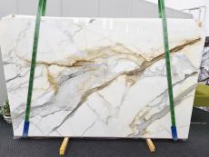 Suministro planchas pulidas 2 cm en mármol natural CALACATTA BORGHINI 1760. Detalle imagen fotografías 