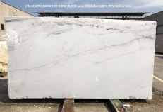 Suministro planchas pulidas 2 cm en mármol natural CALACATTA LINCOLN 1408M. Detalle imagen fotografías 