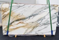 Suministro planchas pulidas 2 cm en mármol natural CALACATTA MAJESTIC 1413. Detalle imagen fotografías 