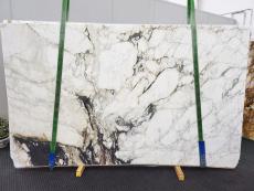 Suministro planchas mates 2 cm en mármol natural CALACATTA MONET 1767. Detalle imagen fotografías 