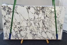 Suministro planchas pulidas 0.8 cm en mármol natural CALACATTA MONET 1302. Detalle imagen fotografías 