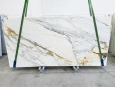 Suministro planchas pulidas 2 cm en mármol natural CALACATTA ORO EXTRA 1763. Detalle imagen fotografías 