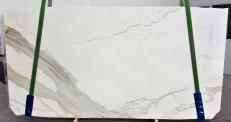 Suministro planchas pulidas 2 cm en mármol natural CALACATTA ORO GL 931. Detalle imagen fotografías 
