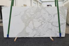 Suministro planchas 0.8 cm en mármol CALACATTA ORO 1244. Detalle imagen fotografías 
