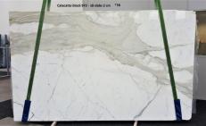 Suministro planchas 2 cm en mármol CALACATTA ORO GL 972. Detalle imagen fotografías 