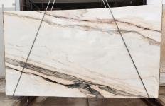 Suministro planchas pulidas 2 cm en mármol natural CALACATTA ROSE 1783. Detalle imagen fotografías 