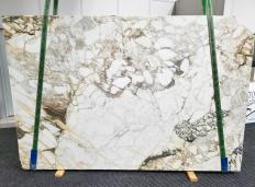 Suministro planchas pulidas 2 cm en mármol natural CALACATTA VAGLI ORO 1576. Detalle imagen fotografías 