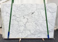 Suministro planchas pulidas 3 cm en mármol natural CALACATTA VAGLI VENA FINA 1201. Detalle imagen fotografías 