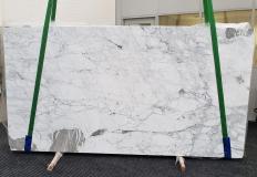 Suministro planchas pulidas 2 cm en mármol natural CALACATTA VAGLI VENA FINA #1374. Detalle imagen fotografías 