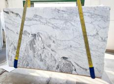 Suministro planchas pulidas 2 cm en mármol natural CALACATTA VAGLI DL0001. Detalle imagen fotografías 