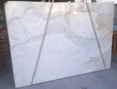 Suministro planchas 0.8 cm en mármol CALACATTA 656. Detalle imagen fotografías 