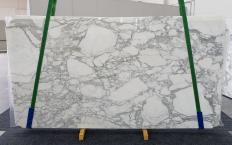 Suministro planchas pulidas 0.8 cm en mármol natural CALACATTA 1230. Detalle imagen fotografías 