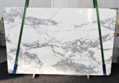 Suministro planchas pulidas 2 cm en mármol natural CALACATTA 1301. Detalle imagen fotografías 