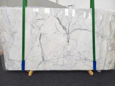 Suministro planchas pulidas 0.8 cm en mármol natural CALACATTA 1508. Detalle imagen fotografías 