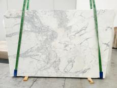 Suministro planchas pulidas 2 cm en mármol natural CALACATTA 1734. Detalle imagen fotografías 