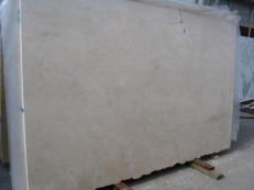 Suministro planchas pulidas 2 cm en mármol natural CREMA MARFIL E-CM1001. Detalle imagen fotografías 