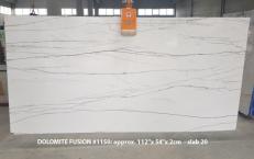Suministro planchas pulidas 2 cm en Dolomita natural DOLOMITE FUSION 1150. Detalle imagen fotografías 