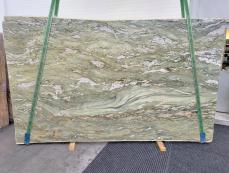Suministro planchas pulidas 3 cm en mármol natural FUSION GREEN 1474. Detalle imagen fotografías 
