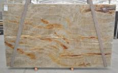 Suministro planchas pulidas 3 cm en cuarcita natural NACARADO BQ01693. Detalle imagen fotografías 