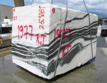 Suministro bloques ásperos 90 cm en mármol natural PANDA 1771M. Detalle imagen fotografías 