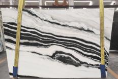 Suministro planchas pulidas 0.8 cm en mármol natural PANDA 1771M. Detalle imagen fotografías 
