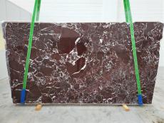 Suministro planchas pulidas 2 cm en mármol natural ROSSO LEPANTO 1775. Detalle imagen fotografías 