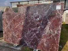 Suministro planchas pulidas 2 cm en mármol natural ROSSO LEVANTO CL0301. Detalle imagen fotografías 