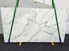 Suministro planchas pulidas 0.8 cm en mármol natural STATUARIO EXTRA 1674. Detalle imagen fotografías 