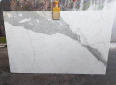 Suministro planchas pulidas 2 cm en mármol natural STATUARIO VENATO VENA LARGA CL0287. Detalle imagen fotografías 
