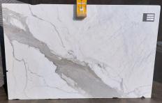 Suministro planchas pulidas 2 cm en mármol natural STATUARIO VENATO VENA LARGA CL0287. Detalle imagen fotografías 