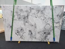 Suministro planchas pulidas 0.8 cm en Dolomita natural SUPER WHITE CALACATTA 1471. Detalle imagen fotografías 