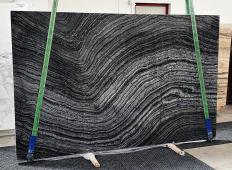 Suministro planchas pulidas 2 cm en mármol natural Zebra Black 1387. Detalle imagen fotografías 