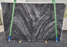 Suministro planchas pulidas 2 cm en mármol natural Zebra Black 1473. Detalle imagen fotografías 