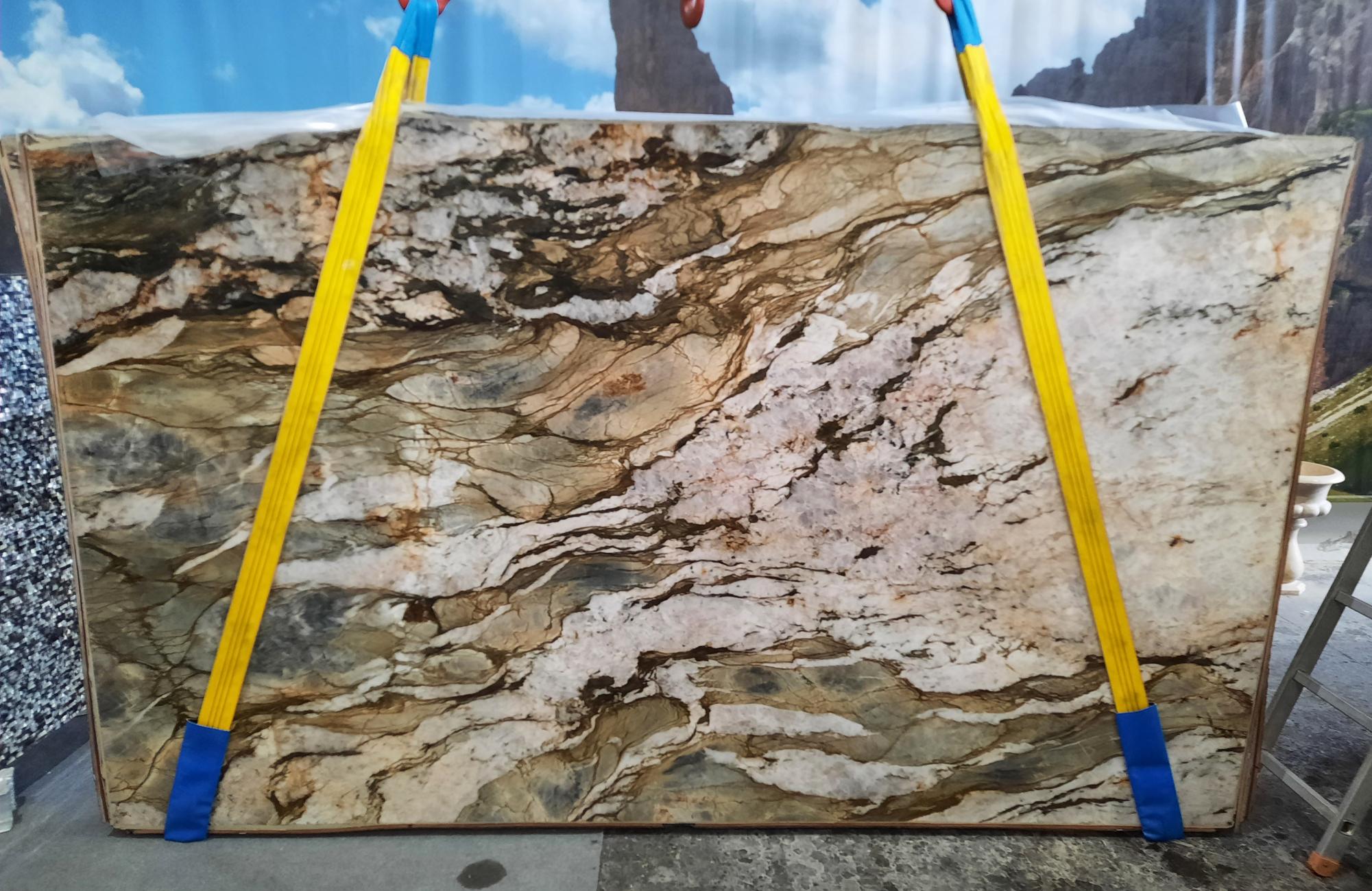 FUSION MISTIC Suministro Veneto (Italia) de planchas pulidas en cuarcita natural A0113 , Slab #47 