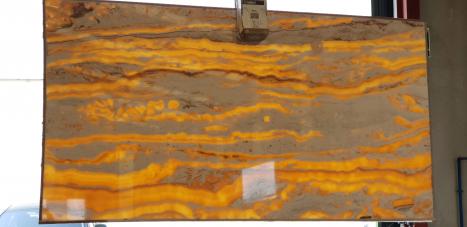 Alabasterplancha ónix egipcia pulida 1,  260 x 150 x 2 cm piedra natural (disponible en Alicante, España) 