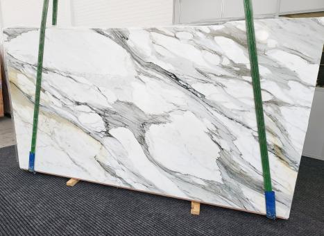 CALACATTA BORGHINIplancha mármol italiano pulido Slab #17,  323 x 174 x 2 cm piedra natural (vendida en Veneto, Italia) 