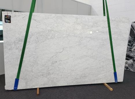BIANCO CARRARAplancha mármol italiano pulido Slab #21,  330 x 193 x 3 cm piedra natural (disponible en Veneto, Italia) 