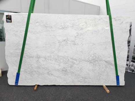 BIANCO CARRARAplancha mármol italiano pulido Slab #02,  330 x 193 x 3 cm piedra natural (disponible en Veneto, Italia) 